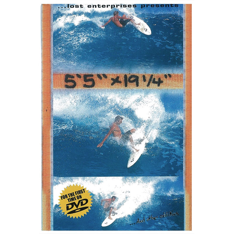 Surfing DVD cover featuring three action shots of surfers.
