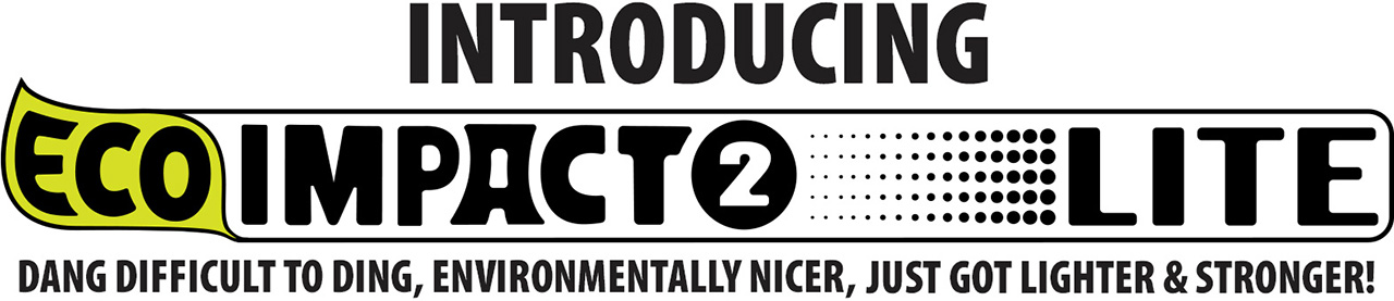 Text graphic introducing Eco Impact 2 Lite, highlighting its features.