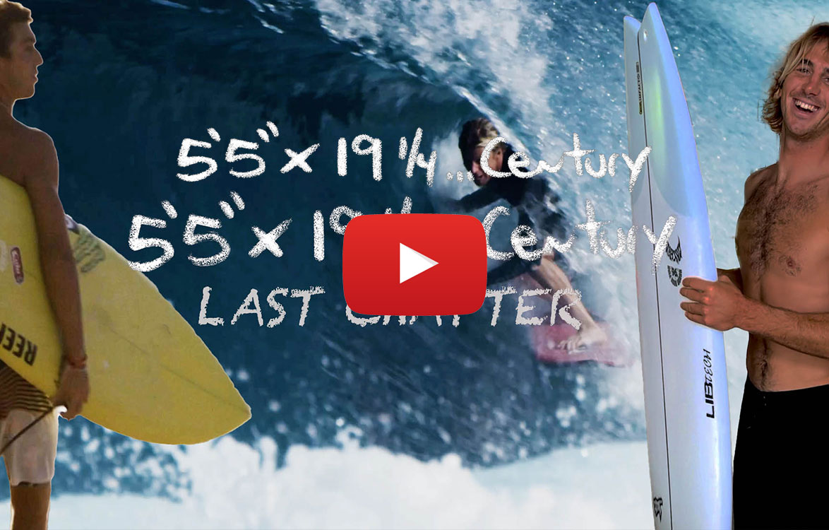 Surfers with surfboards in front of a wave background.
