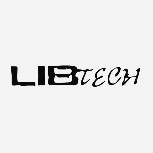 Black logo text reading "LIB TECH" on a white background.