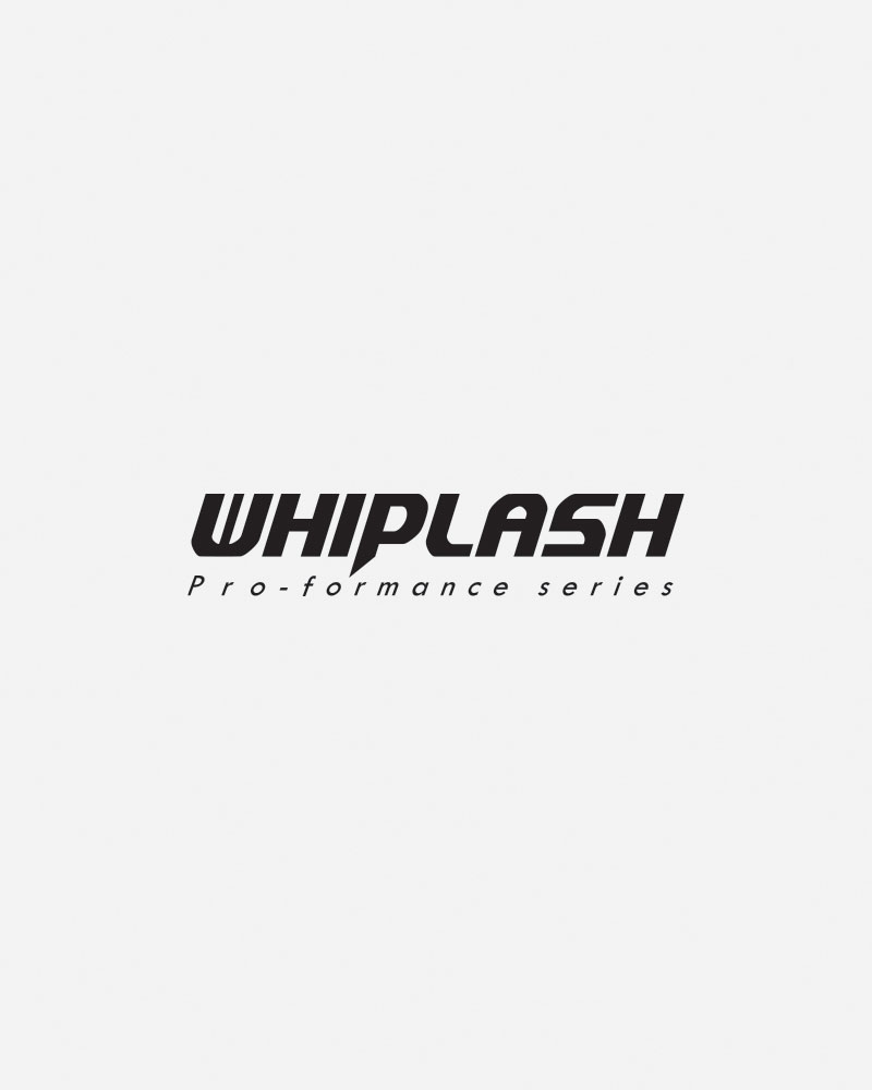 Black "WHIPLASH" logo with "Pro-formance series" underneath.
