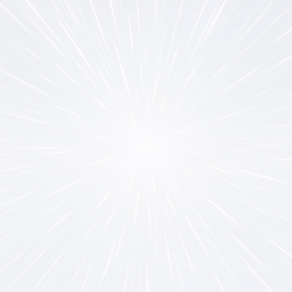 Abstract light streaks radiating from a central point.
